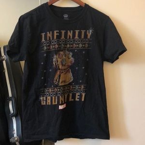 Limited edition infinity gauntlet T shirt from Pop! tees